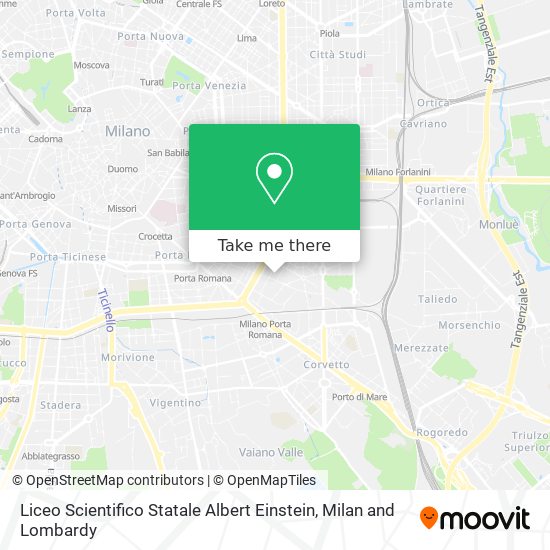 Liceo Scientifico Statale Albert Einstein map