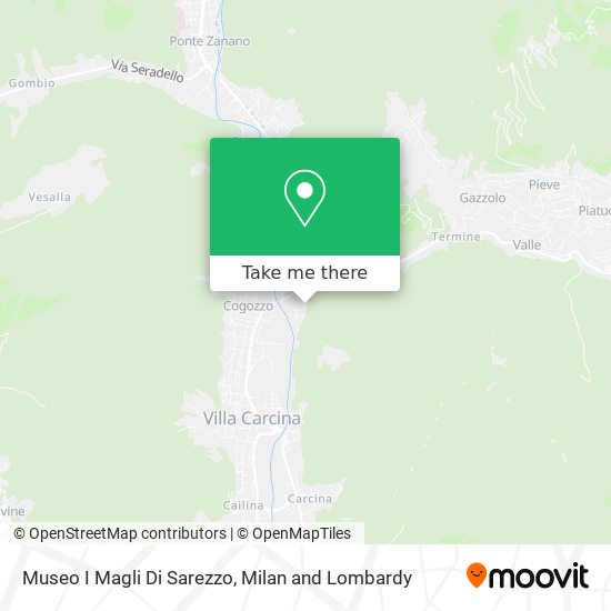 Museo I Magli Di Sarezzo map