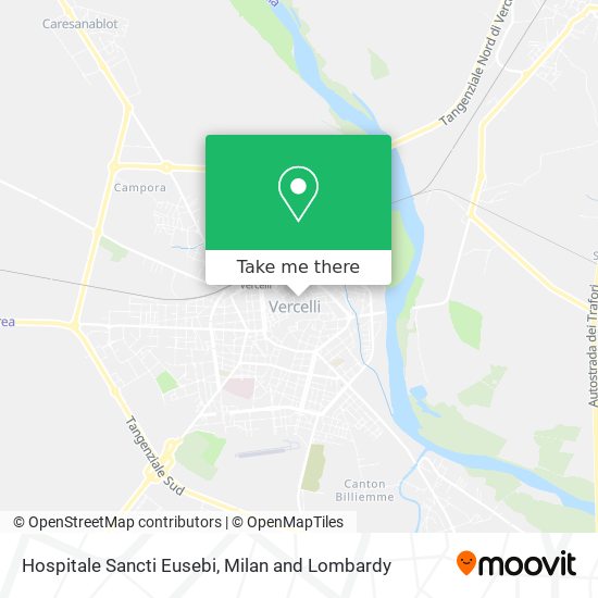 Hospitale Sancti Eusebi map