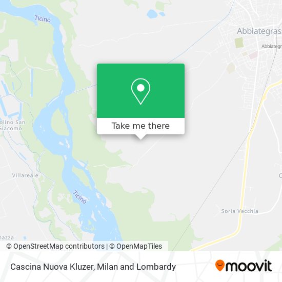 Cascina Nuova Kluzer map