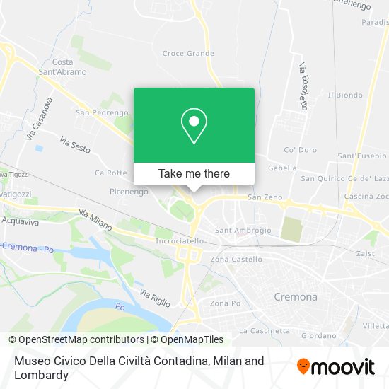 Museo Civico Della Civiltà Contadina map