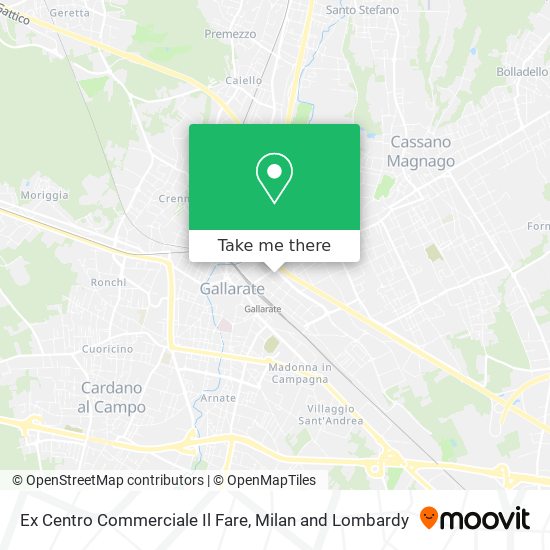 Ex Centro Commerciale Il Fare map