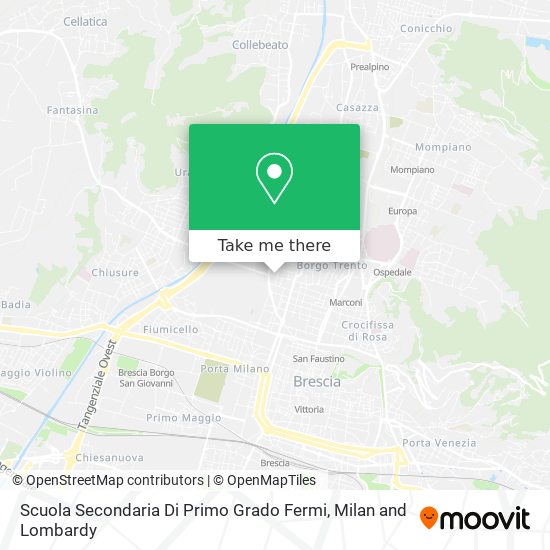 Scuola Secondaria Di Primo Grado Fermi map