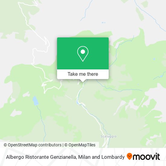 Albergo Ristorante Genzianella map