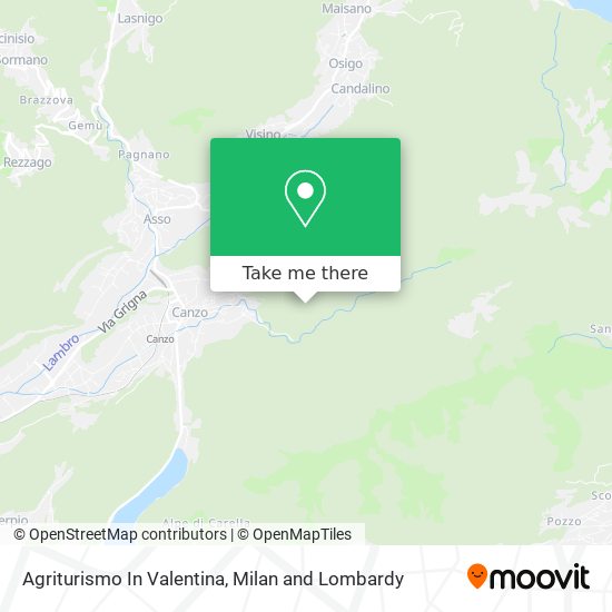 Agriturismo In Valentina map