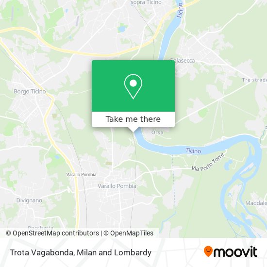 Trota Vagabonda map