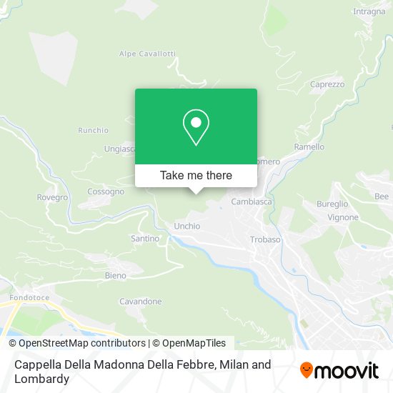 Cappella Della Madonna Della Febbre map