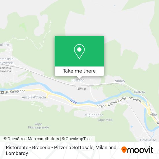 Ristorante - Braceria - Pizzeria Sottosale map