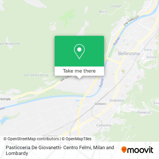 Pasticceria De Giovanetti- Centro Felmi map