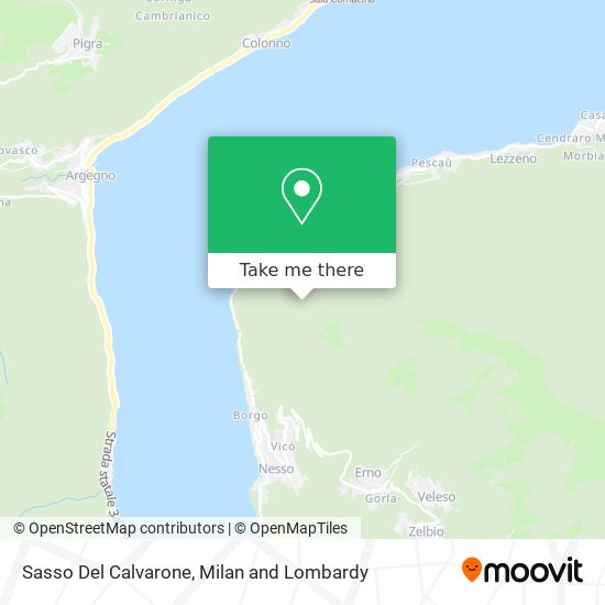 Sasso Del Calvarone map