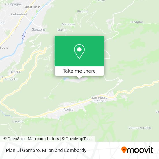 Pian Di Gembro map