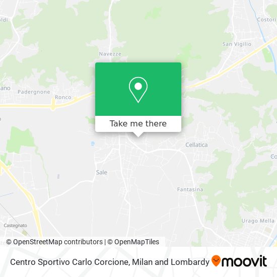 Centro Sportivo Carlo Corcione map