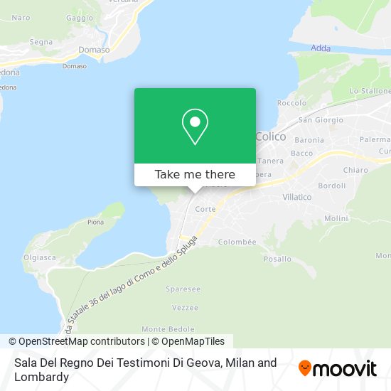 Sala Del Regno Dei Testimoni Di Geova map