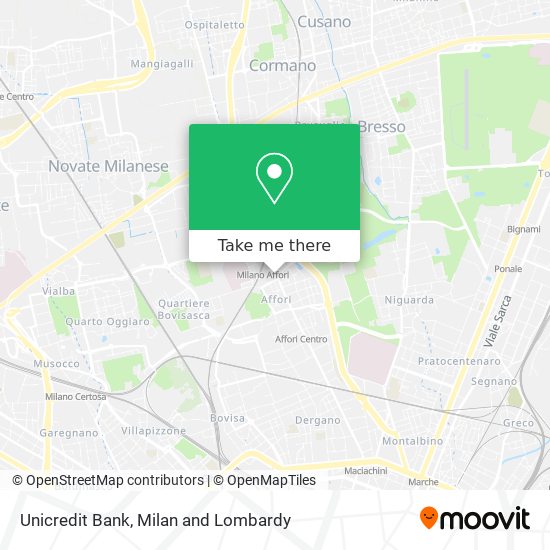 Unicredit Bank map