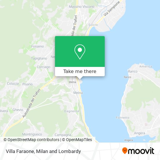 Villa Faraone map