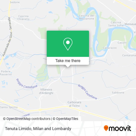 Tenuta Limido map