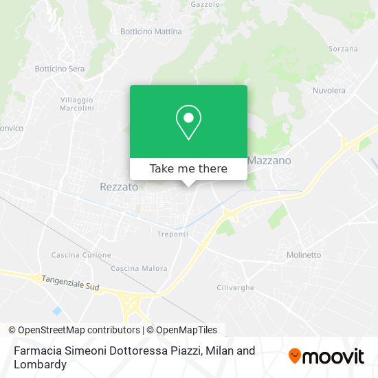 Farmacia Simeoni Dottoressa Piazzi map