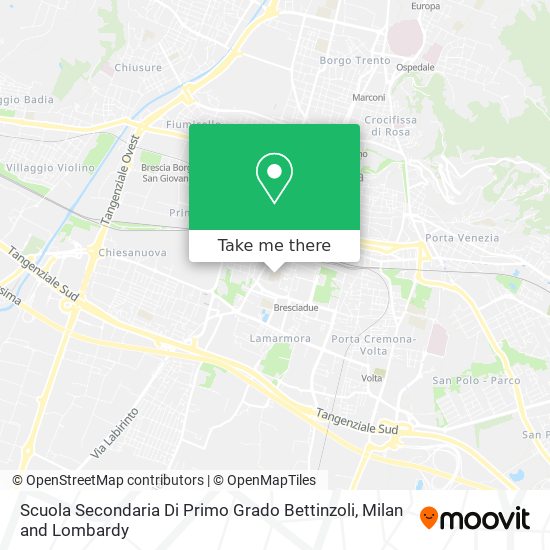 Scuola Secondaria Di Primo Grado Bettinzoli map