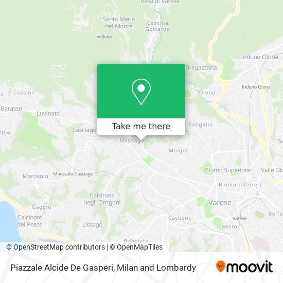 Piazzale Alcide De Gasperi map