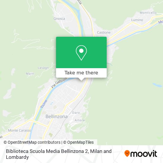 Biblioteca Scuola Media Bellinzona 2 map
