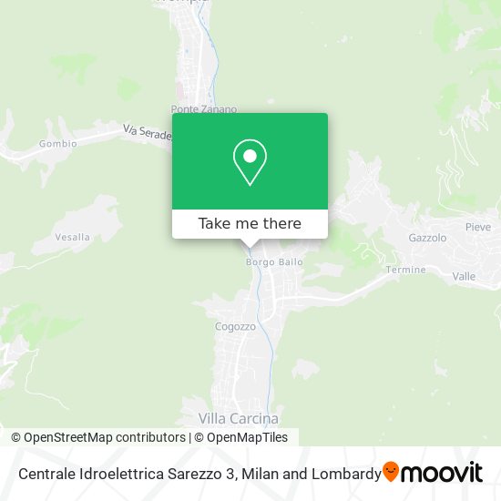 Centrale Idroelettrica Sarezzo 3 map