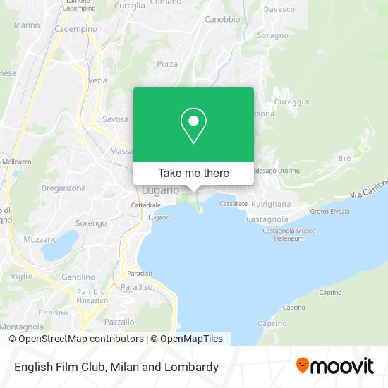 English Film Club map