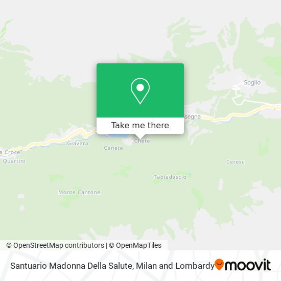 Santuario Madonna Della Salute map