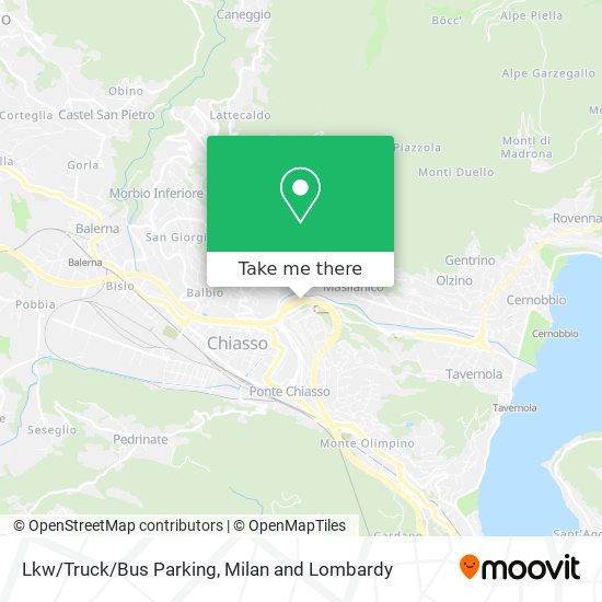 Lkw/Truck/Bus Parking map