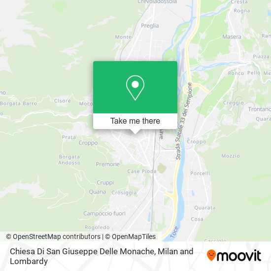 Chiesa Di San Giuseppe Delle Monache map