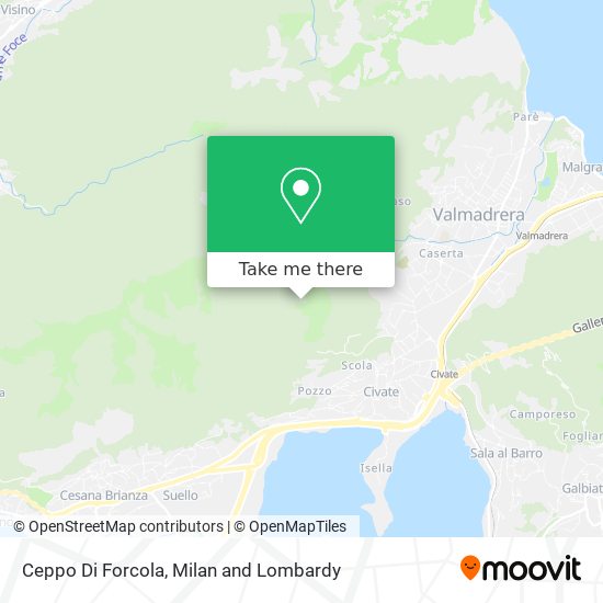 Ceppo Di Forcola map