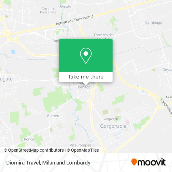 Diomira Travel map