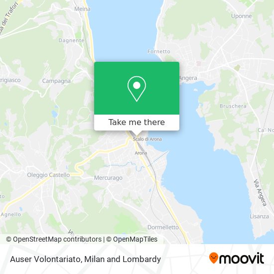 Auser Volontariato map