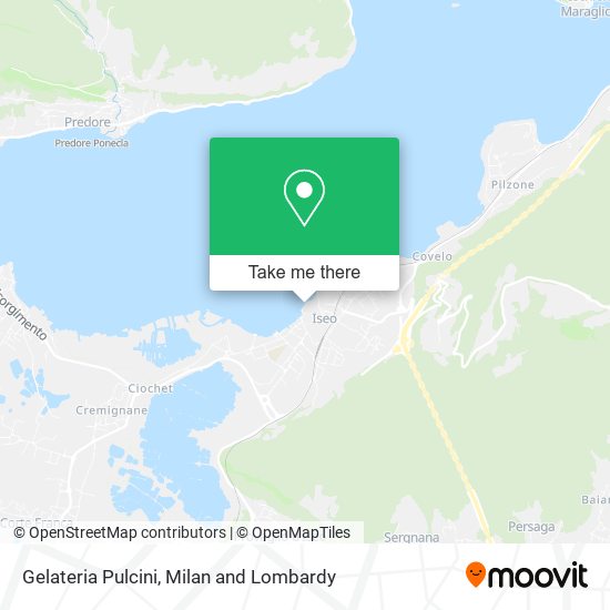 Gelateria Pulcini map