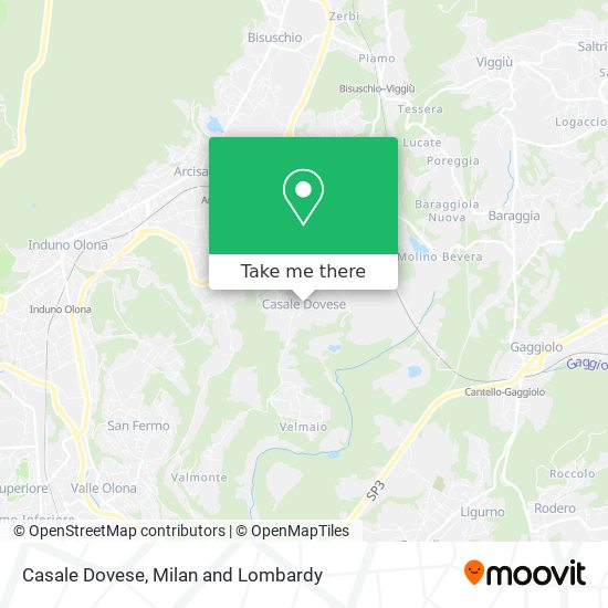 Casale Dovese map
