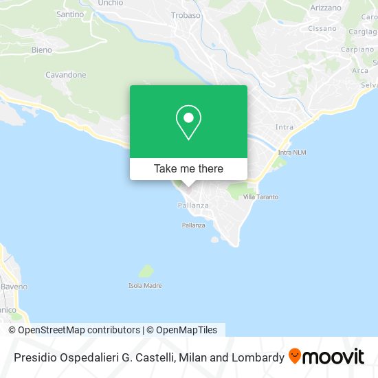 Presidio Ospedalieri G. Castelli map