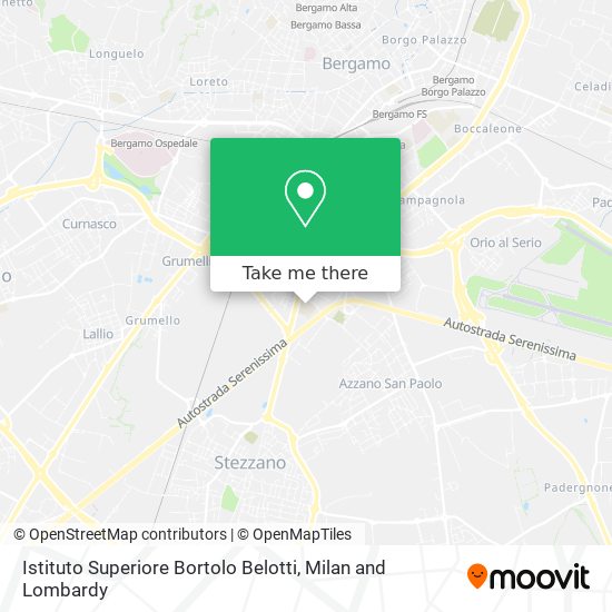 Istituto Superiore Bortolo Belotti map