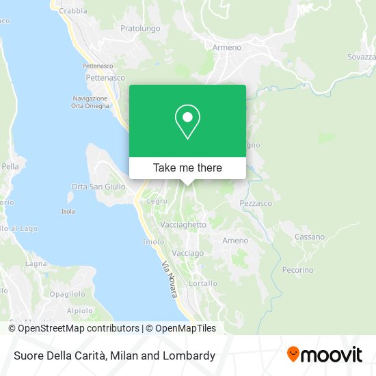 Suore Della Carità map