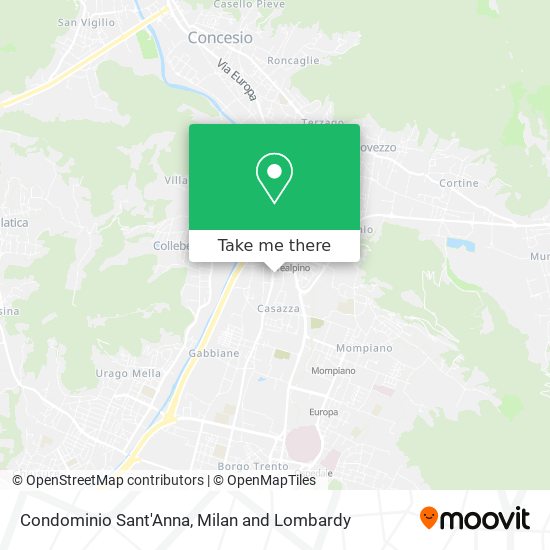 Condominio Sant'Anna map
