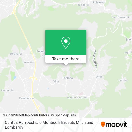 Caritas Parrocchiale Monticelli Brusati map