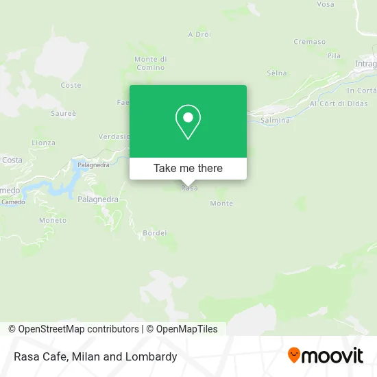 Rasa Cafe map