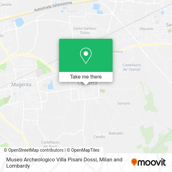 Museo Archeologico Villa Pisani Dossi map