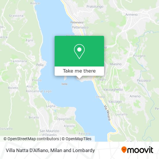 Villa Natta D'Alfiano map