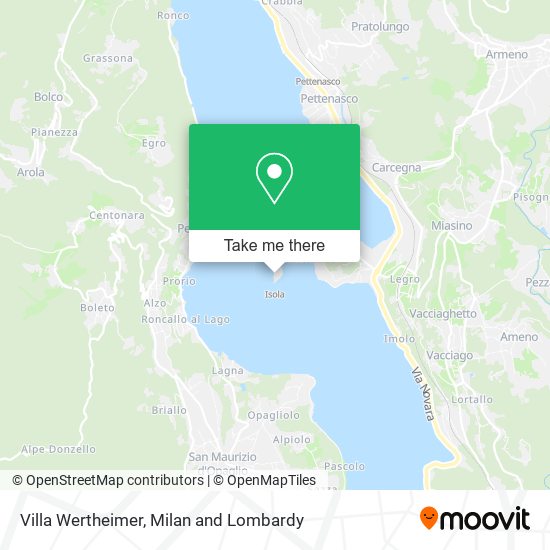 Villa Wertheimer map