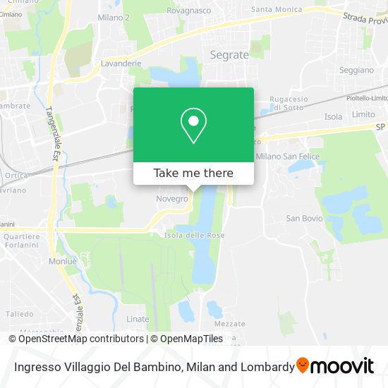 Ingresso Villaggio Del Bambino map