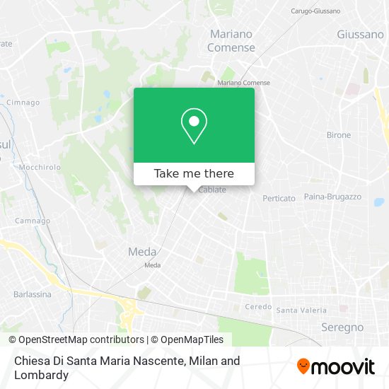 Chiesa Di Santa Maria Nascente map