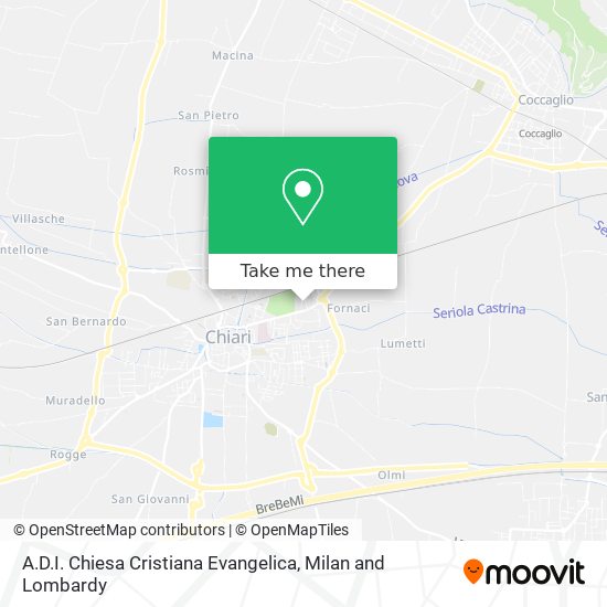 A.D.I. Chiesa Cristiana Evangelica map