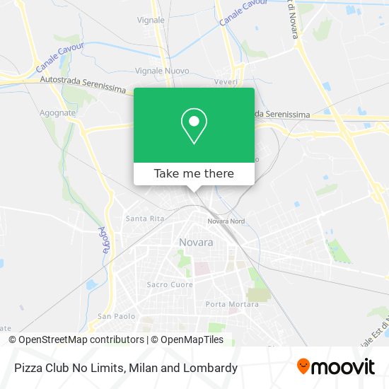 Pizza Club No Limits map