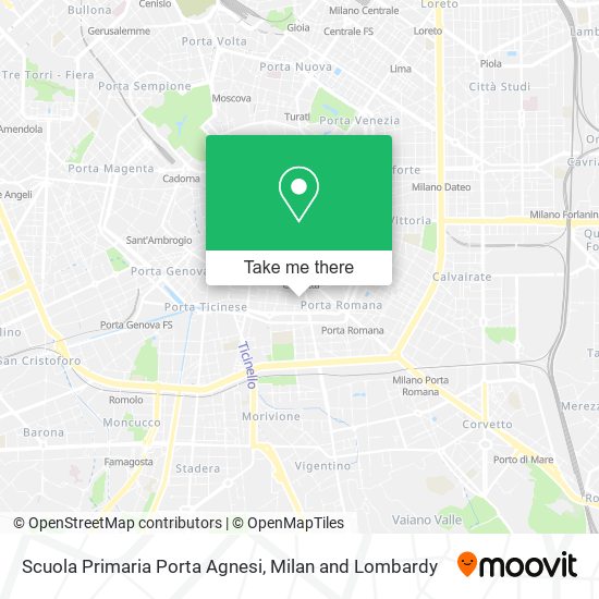 Scuola Primaria Porta Agnesi map