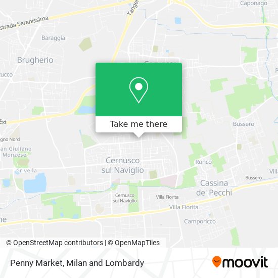 Penny Market map