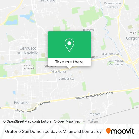 Oratorio San Domenico Savio map
